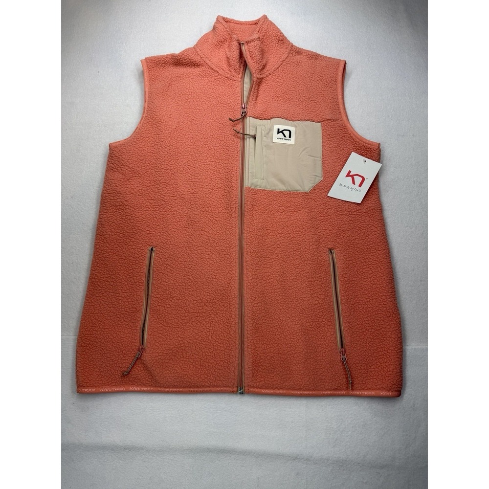 Kari Traa Rothe Vest Peach Size XL New With Tags ($95 Retail)